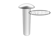 盤頭鉚釘 ASME B18.1.1