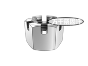 六角開槽螺母 ASME B18.2.2