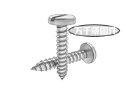 開槽平圓頭木螺釘 ASME B18.6.1