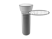 80°沉頭方頸螺栓  ASME B18.9