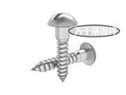 半圓頭木螺絲釘 CNS 1052
