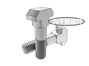 T型方頸螺栓 DIN 186